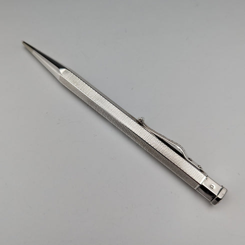 1956 英國 Yard O' 紅色純銀六角形自動鉛筆(附盒子)